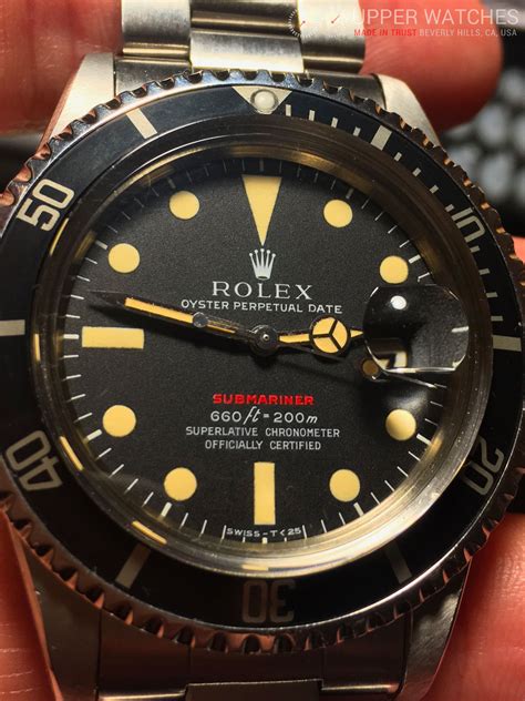 vintage rolex submariner 1680 red|rolex 1680 red submariner years.